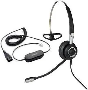 Jabra BIZ 2400 II Mono NC 3-in-1 IP with GN1200 Cable Mono QD Headset Jabra BIZ 2400 II Mono NC 3-in-1 IP with GN1200 Cable Mono QD Headset