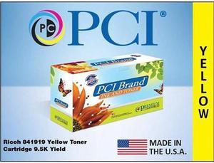 Premium Compatibles Toner Cartridge - Alternative for Ricoh (841919) - Yellow - TAA Compliant