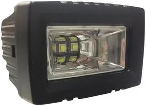 Black Oak LED Pro Series 2 Inch Spreader Light Scene - Black Pro Series 2 Inch Spreader Light Scene - Black