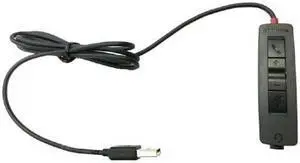 Plantronics Adapter-Blackwire300-DA Plantronics Blackwire 300 DA Stereo Headset 3.5mm to USB Adapter