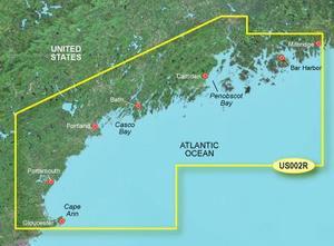 Garmin 010-C0703-00 Bluechart g2 Vision VUS002R, South Maine (SD Card)