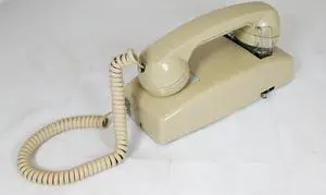 ITT 2554NDL-AS 255444VBANDL  NO DIAL WALL ASH
