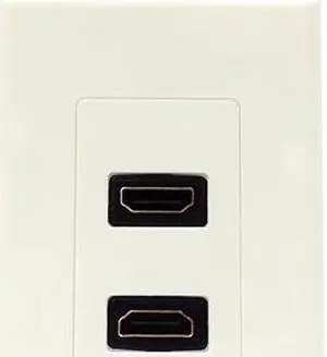 2PORT DUAL OUTLET DECORA