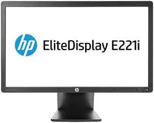 HP EliteDisplay E221i - LED monitor - Full HD (1080p) - 21.5" 21.5-inch LED Monitor