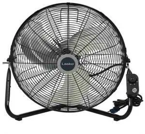 Lasko 20 Inch High Velocity Floor Fan with QuickMount High Velocity Floor Fan
