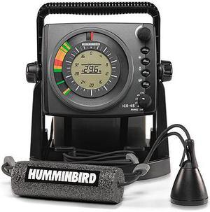 Humminbird ICE-45 Ice Fishing Flashe W / 3 Color Optic & Monochrome LCD 407030-1