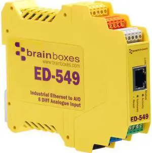 Brainboxes Ethernet to Analogue 8 Inputs