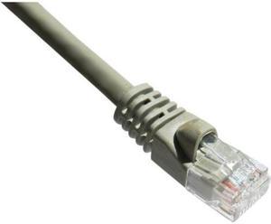 Axion C5EMB-G100-AX Axiom 100FT CAT5E 350mhz Patch Cable - Category 5e for Network Device - Patch Cable - 100 ft - 1 x - 1 x - Gold-plated Contacts - Gray