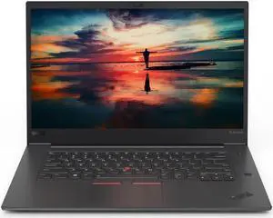 Lenovo Laptop ThinkPad X1 Extreme Intel Core i7-8850H 32GB Memory 1 TB SSD GeForce GTX 1050 Ti 15.6" 4K / UHD 10-point Multi-touch Windows 10 Pro 64-Bit 20MF000QUS