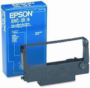 EPSON ERC38B Black Ribbon Cartridge for Dot-matrix Printing Technology