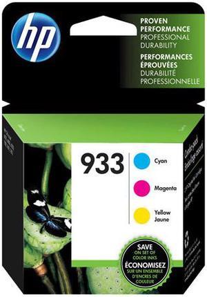 HP 933 3pack CyanMagentaYellow Original Ink Cartridges N9H56FN