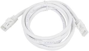 Monoprice Cat5e Ethernet Patch Cable - 5 Feet - White | Network Internet Cord - Snagless RJ45, Stranded, 350Mhz, UTP, Pure Bare Copper Wire, 24AWG - Flexboot Series