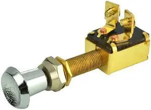 BEP Marine Push-Pull Switch With Contoured Knob 2-Position SPST Push-Pull Switch w or Contoured Knob