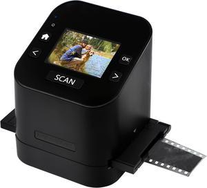 Magnasonic All-In-One Film & Slide Scanner, High Resolution 22MP, Converts 35mm/110/126/ Super 8/8mm Film & 135/110/126 Slides into Digital JPEG, 2.4" LCD Screen, Built-in Memory, Fast Scanning (FS52)