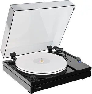 Fluance RT87 Reference High Fidelity Turntable Vinyl Record Player, Dual Plinth Isolation, VTA Adjustable Carbon Fiber Tonearm, 2M Blue Cartridge, Acrylic Platter, Speed Control Motor (Piano Black) Fluance RT87 Reference High Fidelity Turntable Vinyl Record Player, Dual Plinth Isolation, VTA Adjustable Carbon Fiber Tonearm, 2M Blue Cartridge, Acrylic Platter, Speed Control Motor (Piano Black)