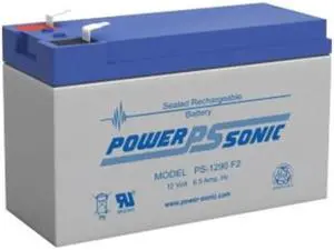 POWER-SONIC PS-1290F2 12 VOLT 9 AMP BATTERY