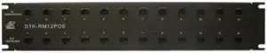 DITEK DTK-RM12POE RACK MOUNT POE SURGE PROTECTIO 12 PORT, 2U, RJ45, CONNECTION