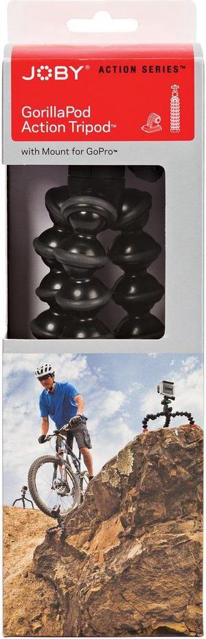 Joby GorillaPod Action Tripod with Mount for GoPro, Contour, Sony Action Cam