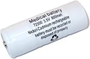 72300 3.5V Ni-Cad Rechargeable Battery For Welch Allyn Wall Plug-In and Convertible Power Handles
