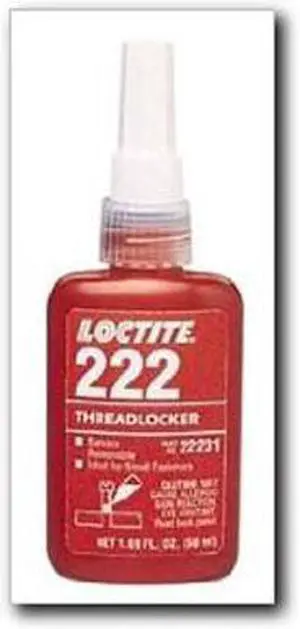 Loctite 38653 Threadlocker 222 Low Strength