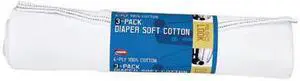 Diaper Soft Polishing Cloth, 3 Pack CARRAND 40065