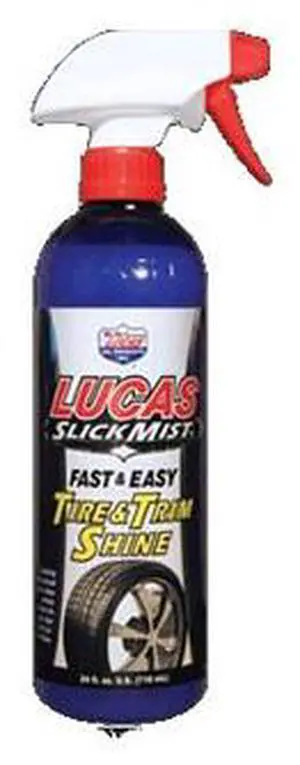 Lucas 10513 Slick Mist Tire Shine 24 oz 6 pack