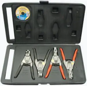 Ratchet Master QRP4/SET Hose Puller & Qr Pliers Set (4 Piece)