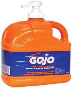 Gojo 0955-02  NATURAL* ORANGE Pumice Hand Cleaner 1 Gallon with Pump Dispenser