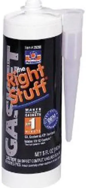 Permatex 230-29208 The Right Stuff Instantrubber Gasket Maker 5 Oz