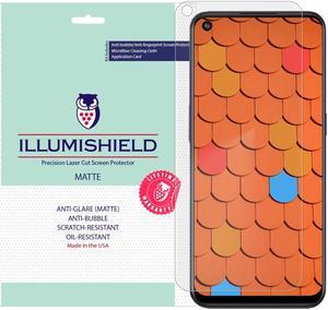 iLLumiShield Matte Screen Protector Compatible with OnePlus Nord N100 3Pack AntiGlare Shield AntiBubble and AntiFingerprint PET Film