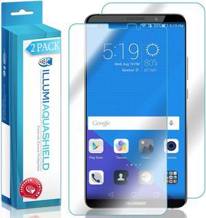 ILLUMI AquaShield Front + Back Protector Compatible with Huawei Mate 10 Pro (2-Pack) HD Clear Screen Protector No-Bubble TPU Film