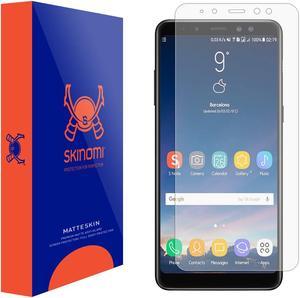 Samsung Galaxy A8+ Screen Protector (2018), Skinomi MatteSkin Full Coverage Screen Protector for Samsung Galaxy A8+ Anti-Glare and Bubble-Free Shield