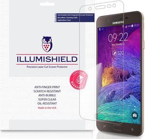 iLLumiShield Screen Protector Compatible with Samsung Galaxy J7 Prime 2 (2018)(3-Pack) Clear HD Shield Anti-Bubble and Anti-Fingerprint PET Film