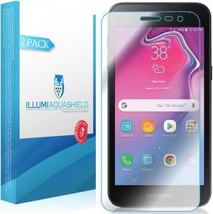 ILLUMI AquaShield Screen Protector Compatible with Samsung Galaxy J2 Pure (2-Pack) No-Bubble High Definition Clear Flexible TPU Film