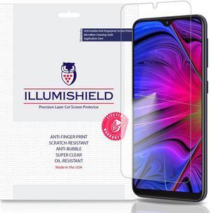 iLLumiShield Screen Protector Compatible with Samsung Galaxy A10e (3-Pack) Clear HD Shield Anti-Bubble and Anti-Fingerprint PET Film