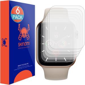 Skinomi Matte Screen Protector Compatible with Apple Watch Series 5 (40mm)(6-Pack) Anti-Glare Matte Skin TPU Anti-Bubble Film
