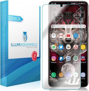 ILLUMI AquaShield Screen Protector Compatible with Samsung Galaxy A70 (SM-A705) (2-Pack) No-Bubble High Definition Clear Flexible TPU Film