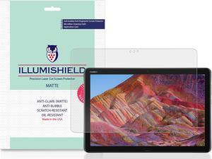iLLumiShield Matte Screen Protector Compatible with Huawei MediaPad M5 Lite (2-Pack) Anti-Glare Shield Anti-Bubble and Anti-Fingerprint PET Film