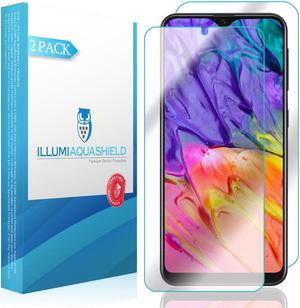 ILLUMI AquaShield Front + Back Protector Compatible with Samsung Galaxy A10e (2-Pack) HD Clear Screen Protector No-Bubble TPU Film