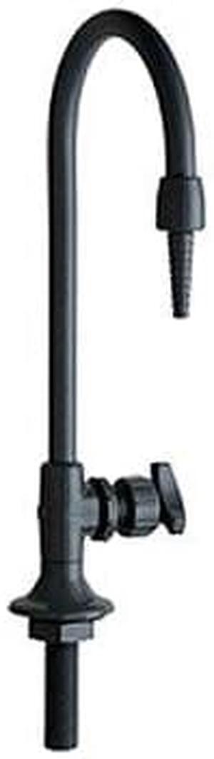CHICAGO FAUCETS 869-BPVC Manual, Single Hole Only Mount, Commercial 1 Hole