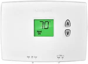 Honeywell Low V T-Stat, Stages Heat 1, Stages Cool 1 White   TH1110DH1003