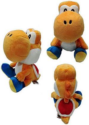 Plush - Nintendo - Super Mario Orange Yoshi 6" Soft Doll New Toys Gifts 1390