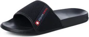 Alpine Swiss Mens Athletic Comfort Slide Sandals EVA Flip Flops Foam Slippers