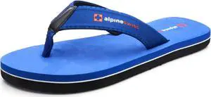 Alpine Swiss Mens Flip Flops Lightweight Thong Sandals Beach Slides EVA Sole for Comfort Durable Flip Flops for Men Casual Wear Pool Outdoor Sandal