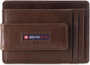 Alpine Swiss Set of 2 Wallet Inserts 6 Pages Credit Card Holder