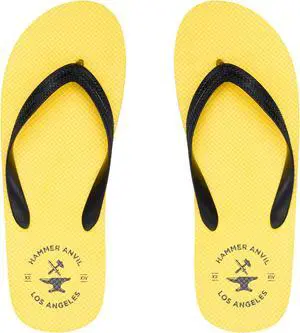 Hammer Anvil Mens Flip Flops Casual Thong Summer Sandals Comfortable Beach Shoes