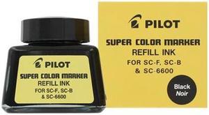 Pilot Pilot Jumbo Refillable Permanent Marker Ink Refill, Black Ink 48500