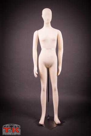 Female Mannequin, Flexible Posable Full-size In Beige
