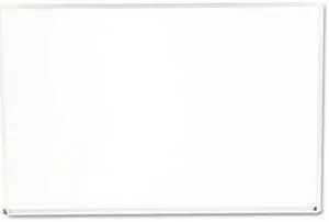 Dry Erase Board, Melamine, 48 x 36, Oak Frame - UNV43618 Dry Erase Board, Melamine, 48 x 36, Oak Frame - UNV43618
