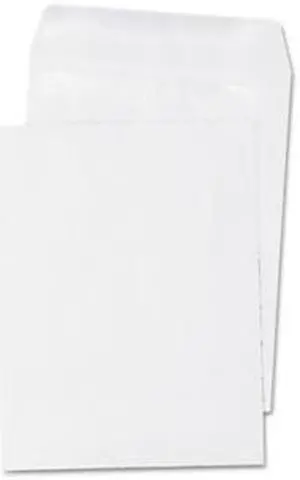 Self-Seal Catalog Envelope, 12 x 15 1/2, White, 100/Box - UNV42103